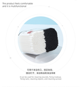 Double Tip Two-Tone Paper Stick Cotton Swab (With Ear Scoop)