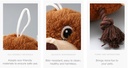 Squeaker Pat Toy (Gemenker)(Brown)