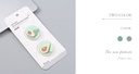 Avocado Cell Phone Grip & Stand (2 Count)