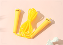 Cute pig sports jump rope