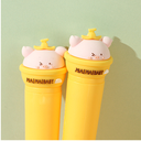 Cute pig sports jump rope