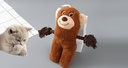 Squeaker Pat Toy (Gemenker)(Brown)