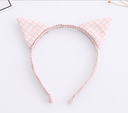 Checks Cat's Ear Hair Band