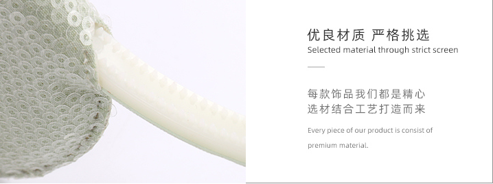 Sequin Cute Flog Hair Band