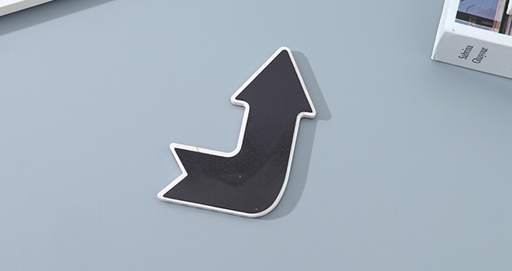 Turn Sign Ceramic Refrigerator Magnet