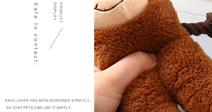 Squeaker Pat Toy (Gemenker)(Brown)