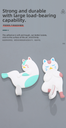 Standing & Lying Yoga Cat Soft Self-Adhesive Hook (2 Pcs)