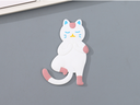 Standing & Lying Yoga Cat Soft Self-Adhesive Hook (2 Pcs)