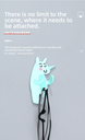 Unicorn Soft Self-Adhesive Hook