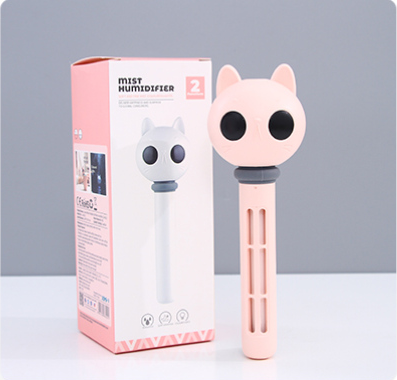 Lovely Kitten Portable USB Mist Humidifier (LA-0613)