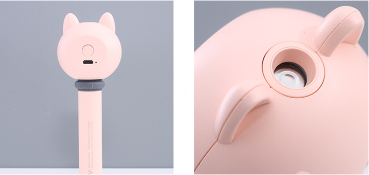 Lovely Kitten Portable USB Mist Humidifier (LA-0613)
