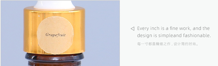 Cylinder Water-Soluble Essential Oil with Dropper (10ml/0.3fl.oz.) (Grapefruit)