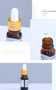 Cylinder Water-Soluble Essential Oil with Dropper (10ml/0.3fl.oz.) (Grapefruit)