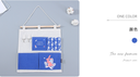 Animal Forest Collection - Rabbit Over the Door Hanging Organizer with 4 Pockets
