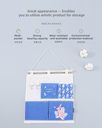 Animal Forest Collection - Rabbit Over the Door Hanging Organizer with 4 Pockets