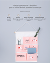 Fresh Flamingo Over the Door Hanging Organizer with 7 Pockets
