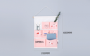 Fresh Flamingo Over the Door Hanging Organizer with 7 Pockets