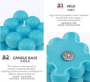 Magic Cube Fresh Ball Scented?Candle - 135g/4.7oz. (Lemongrass & Bergamot)