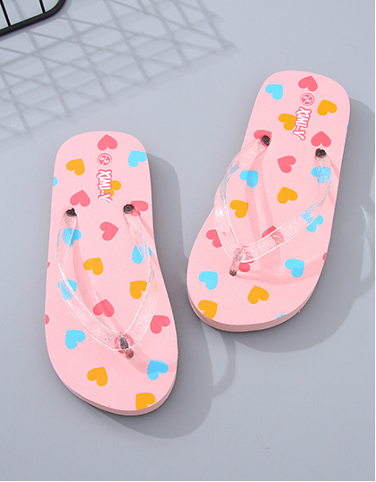 Loving Heart Flip Flop Sandals for Kids 