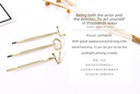 Simple Letters Bobby Pin Set