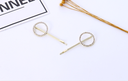 Rhinestone Inlaid Round Bobby Pin Set