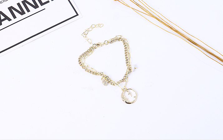 Star and Moon Bracelet