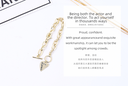 Heart Design Thick Chain Bracelet