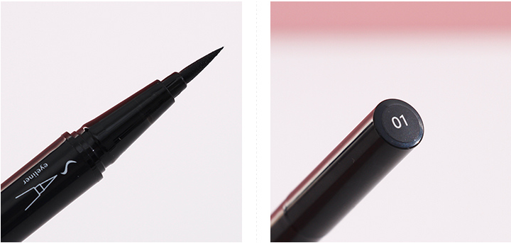 2-in1 Eyebrow Pencil and Liquid Eyeliner - Black of Night
