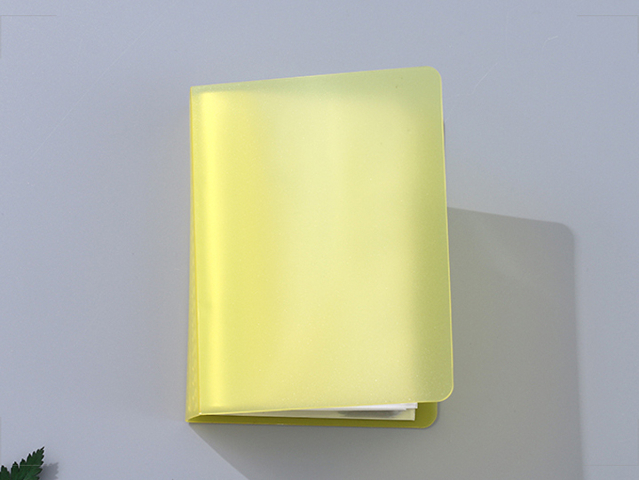 40 Sheets Pocket Card Case (Yellow)