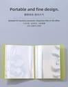 40 Sheets Pocket Card Case (Yellow)