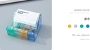 Tape with Mini Plastic Dispenser (XS) (4 Count)