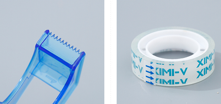Tape with Mini Plastic Dispenser (XS) (4 Count)