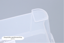 Clear Plastic Storage Box with Lid – Small