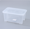 Clear Plastic Storage Box with Lid – Large