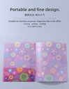 Letter Size File Folder with Single Pocket (Rose Red)