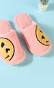 Smiling Cotton Slippers for Ladies 