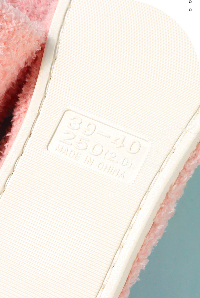 Smiling Cotton Slippers for Ladies 