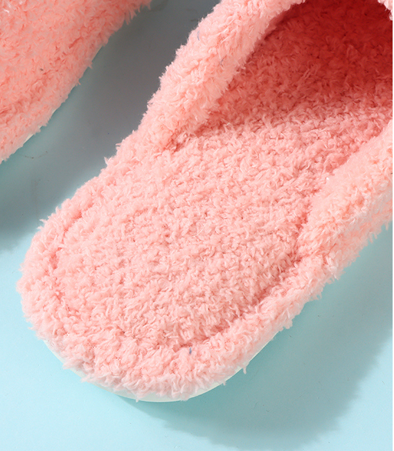 Smiling Cotton Slippers for Ladies 