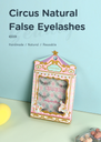 Circus Natural False Eyelashes(3 Pairs)(Innocent)