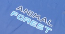 Animal Forest Series Letter Size PVC 3 Metal Clips Ring Binder