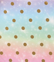 Brilliant Rainbow Dots Circular Paper Plate(6 Count)