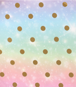 Brilliant Rainbow Dots Circular Paper Plate(6 Count)
