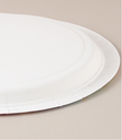 Brilliant Rainbow Dots Circular Paper Plate(6 Count)