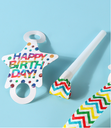 Colorful Star Party Horn(6 Count)