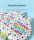 Colorful Round Party Horn(6 Count)