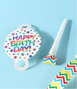 Colorful Round Party Horn(6 Count)
