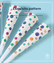 Colorful Dots Horn(6 Count)