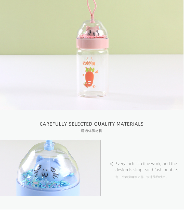 Cute Kitten Glass 250ml/8.4fl.oz.