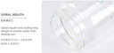 Steamed Bun Shaped Lid Glass 280ml/9.4fl.oz.