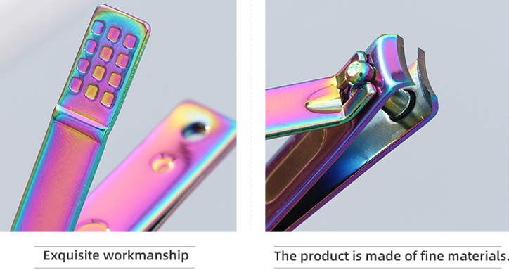 Gradient Collection Nail Clippers Set (Large/Small)